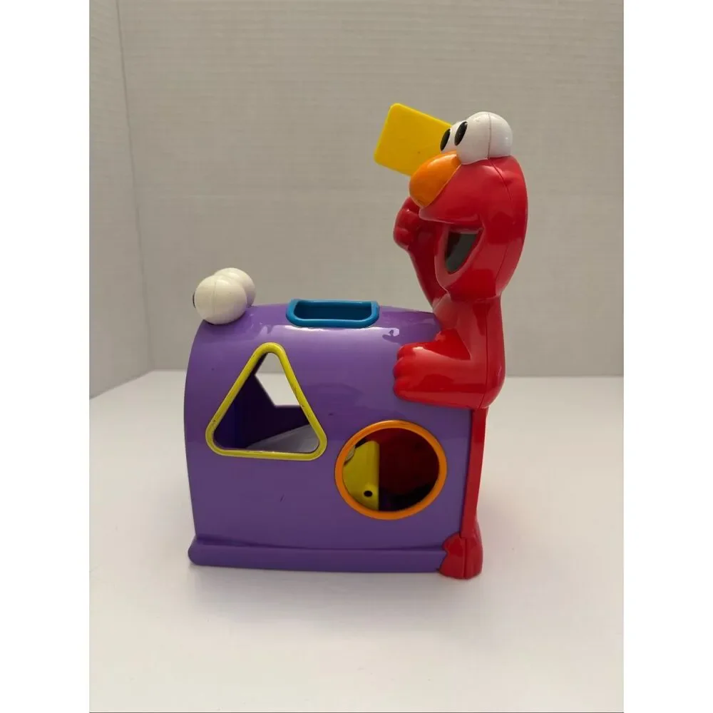 Fisher-Price Elmo's Mailbox Shape Sorter Sesame Street 2008